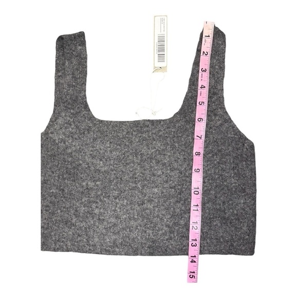 Everlane Renew Crop Tank - Dark Grey - Size M - NWT - Picture 4 of 10